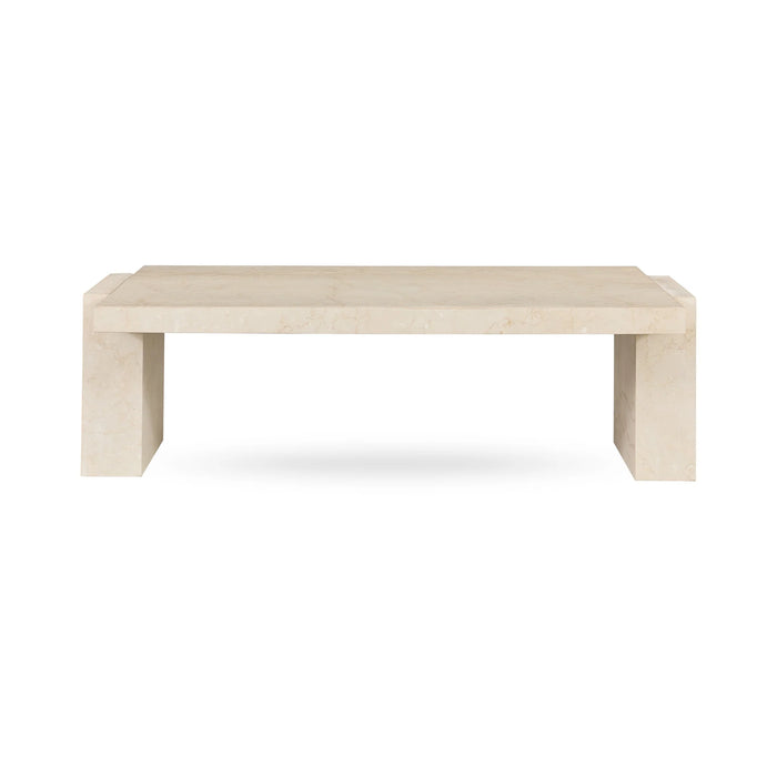 Classic Home - Rizza Coffee Table in Cream - 51012034 - GreatFurnitureDeal