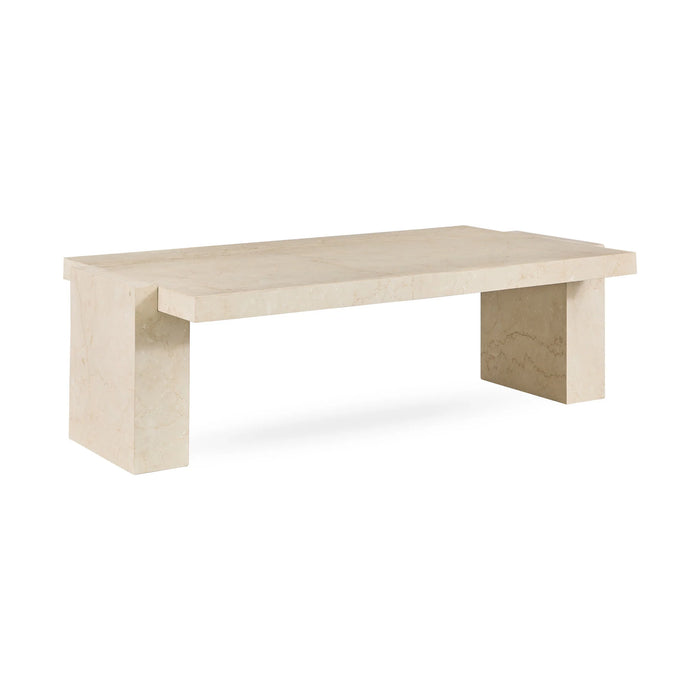 Classic Home - Rizza Coffee Table in Cream - 51012034 - GreatFurnitureDeal
