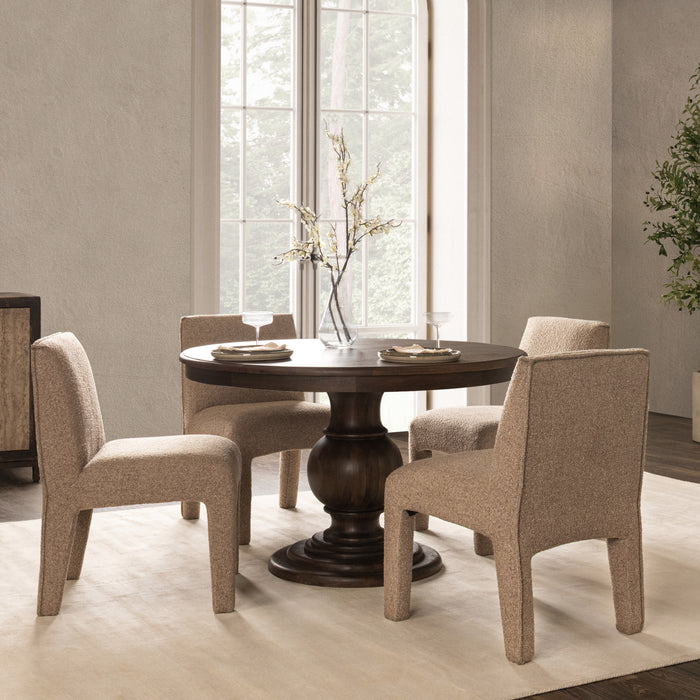 Classic Home - Branzon Upholstered Fabric Dining Chair - 53006362 - GreatFurnitureDeal