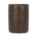 Classic Home - Andra Leather Round Accent Table - Cocoa Brown - 51012038 - GreatFurnitureDeal