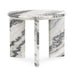 Classic Home - Zora Marble Round End Table - 51012043 - GreatFurnitureDeal