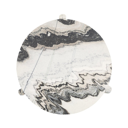 Classic Home - Zora Marble Round End Table - 51012043 - GreatFurnitureDeal