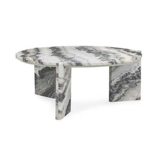 Classic Home - Zora Marble Round Coffee Table - 51012044 - GreatFurnitureDeal