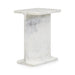 Classic Home - Delaney Marble Rectangle Accent Table - White - 51012045 - GreatFurnitureDeal