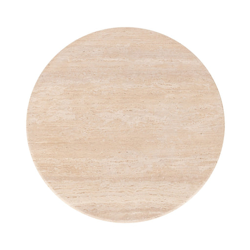 Classic Home - Malani Travertine Round Dining Table - 51012049 - GreatFurnitureDeal