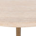 Classic Home - Malani Travertine Round Dining Table - 51012049 - GreatFurnitureDeal