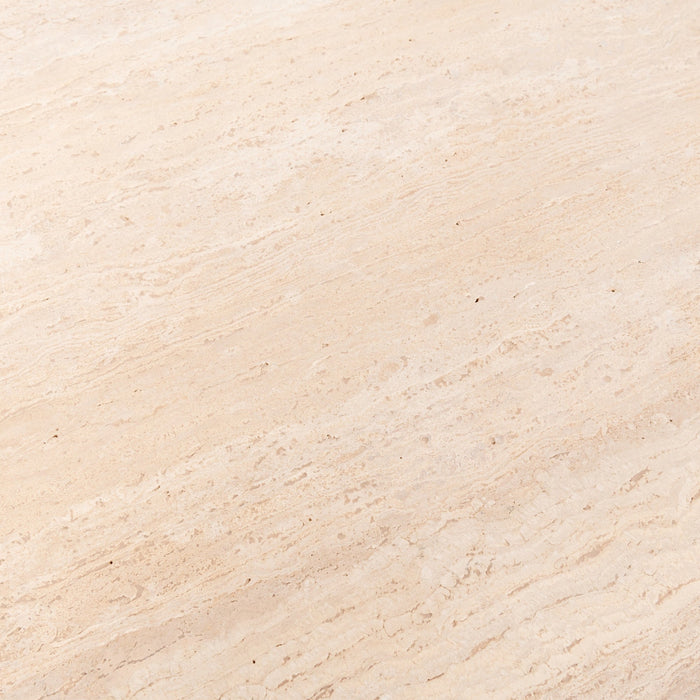 Classic Home - Malani Travertine Round Dining Table - 51012049 - GreatFurnitureDeal