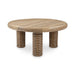 Classic Home - Ilaria Reclaimed Wood Round Coffee Table - 51012083 - GreatFurnitureDeal