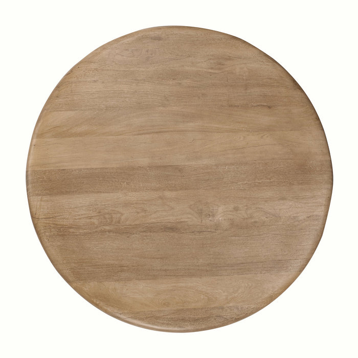 Classic Home - Ilaria Reclaimed Wood Round Coffee Table - 51012083 - GreatFurnitureDeal