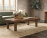 Classic Home - Carmel Reclaimed Wood Rectangle Coffee Table - 51012086 - GreatFurnitureDeal
