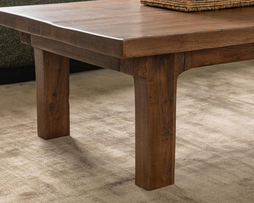 Classic Home - Carmel Reclaimed Wood Rectangle Coffee Table - 51012086 - GreatFurnitureDeal