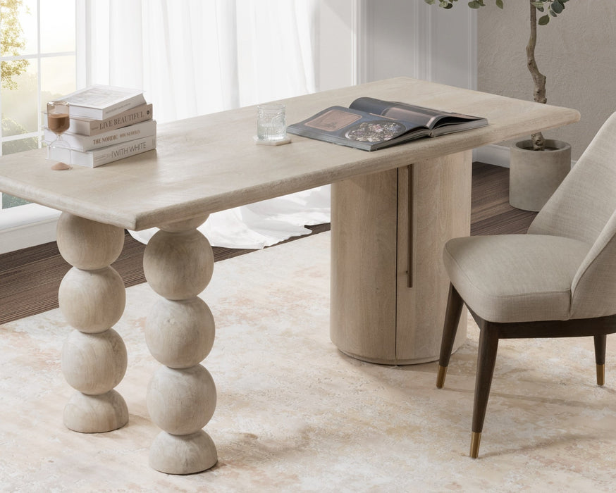 Classic Home - Adir Solid Wood Desk - 51012087 - GreatFurnitureDeal