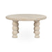 Classic Home - Adir Solid Wood Round Coffee Table - 51012089 - GreatFurnitureDeal