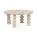 Classic Home - Adir Solid Wood Round Coffee Table - 51012089 - GreatFurnitureDeal