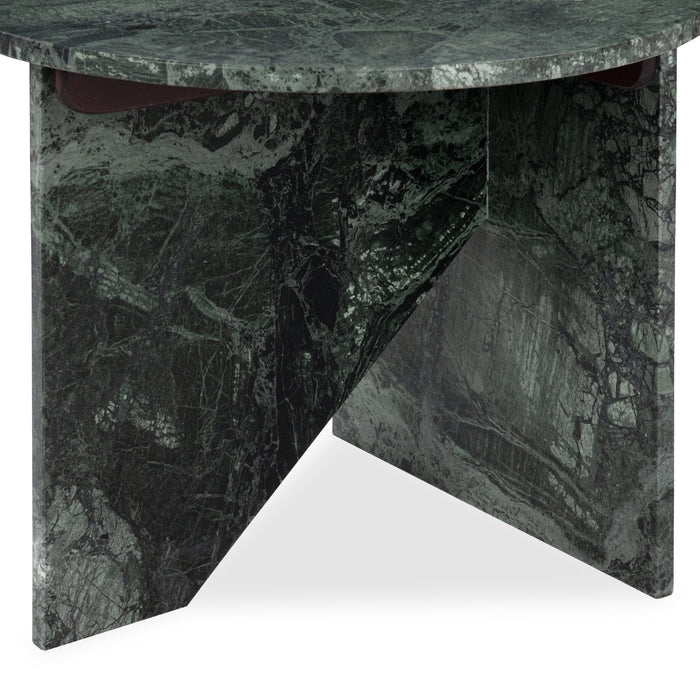 Classic Home - Briley Marble Round Accent Table Large - 51012104 - GreatFurnitureDeal