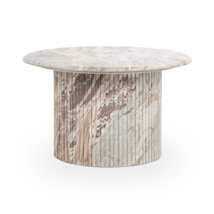 Classic Home - Nordens Marble Round Coffee Table - 51012105 - GreatFurnitureDeal
