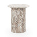 Classic Home - Nordens Marble Round End Table - 51012106 - GreatFurnitureDeal