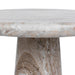 Classic Home - Huxley Marble Round Accent Table - 16" - 51012108 - GreatFurnitureDeal