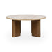 Classic Home - Idella Travertine Round Coffee Table - 51012110 - GreatFurnitureDeal