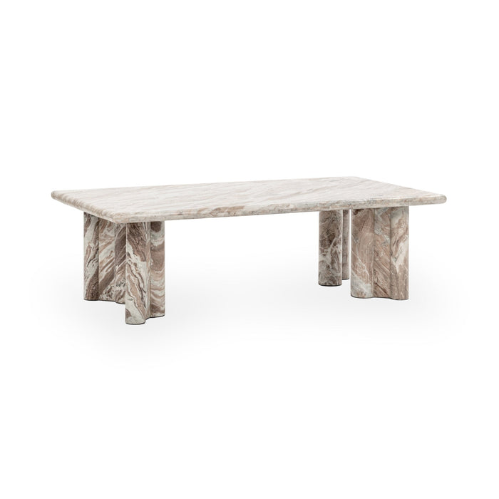 Classic Home - Bowman Marble Rectangular Coffee Table - 51012112 - GreatFurnitureDeal