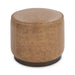 Classic Home - Clair 20" Round Ottoman in Sedona Brown - 51012113 - GreatFurnitureDeal