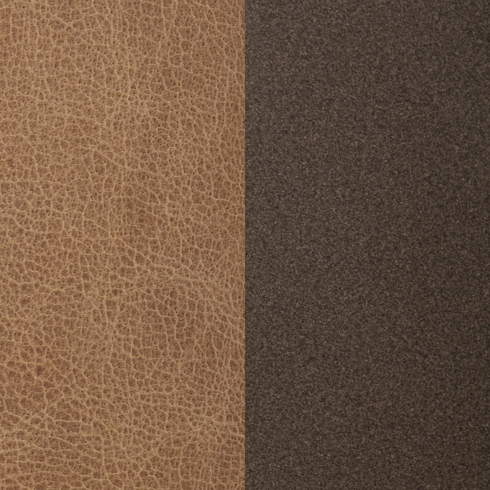 Classic Home - Clair Round Ottoman in Sedona Brown - 51012114