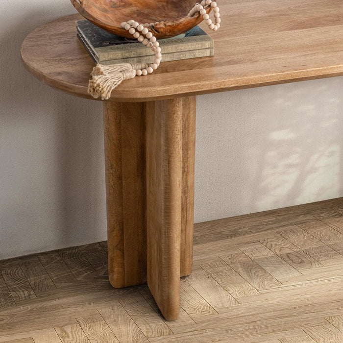 Classic Home - Montengo Console Table in Natural Maple - 51012123 - GreatFurnitureDeal