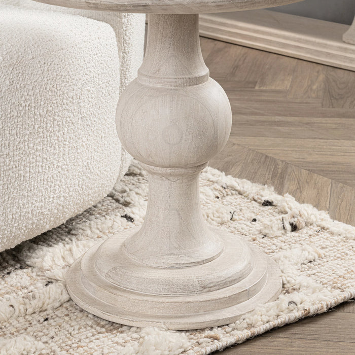 Classic Home - Hera End Table in Creamwood - 51005509