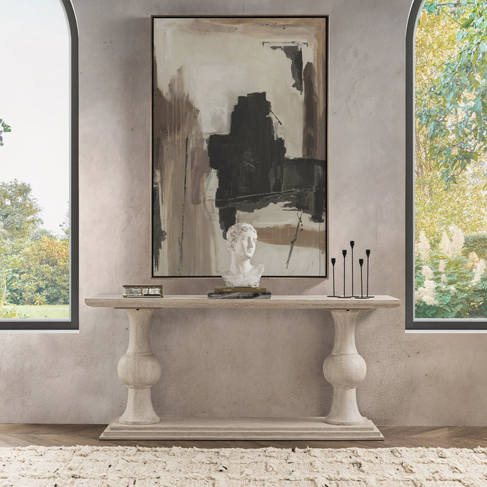 Classic Home - Hera Console Table in Creamwood - 51012128 - GreatFurnitureDeal
