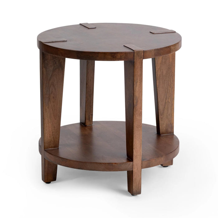 Classic Home - Alenna End Table in Tundra Brown - 51012131 - GreatFurnitureDeal