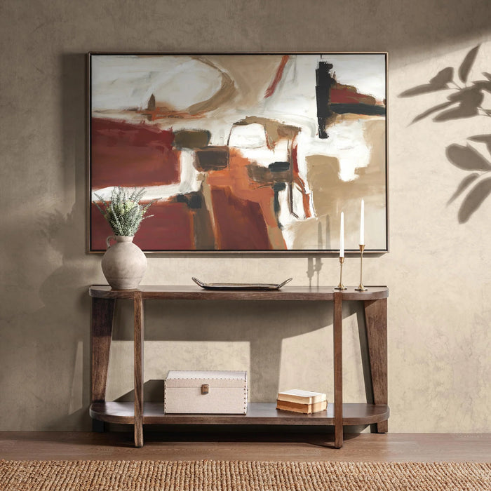 Classic Home - Alenna Console Table in Tundra Brown - 51012132 - GreatFurnitureDeal