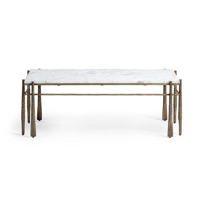 Classic Home - Jasmine Coffee Table in Moonstone White - 51012192 - GreatFurnitureDeal