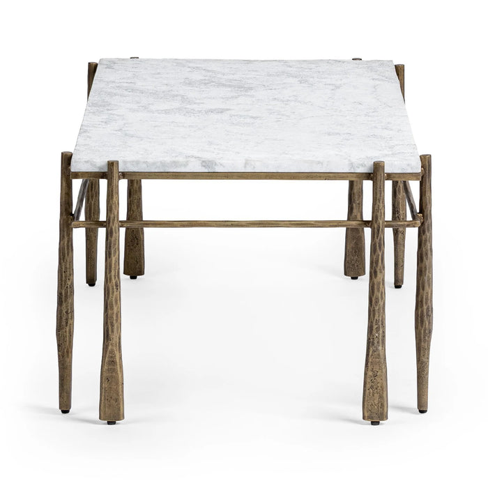 Classic Home - Jasmine Coffee Table in Moonstone White - 51012192 - GreatFurnitureDeal