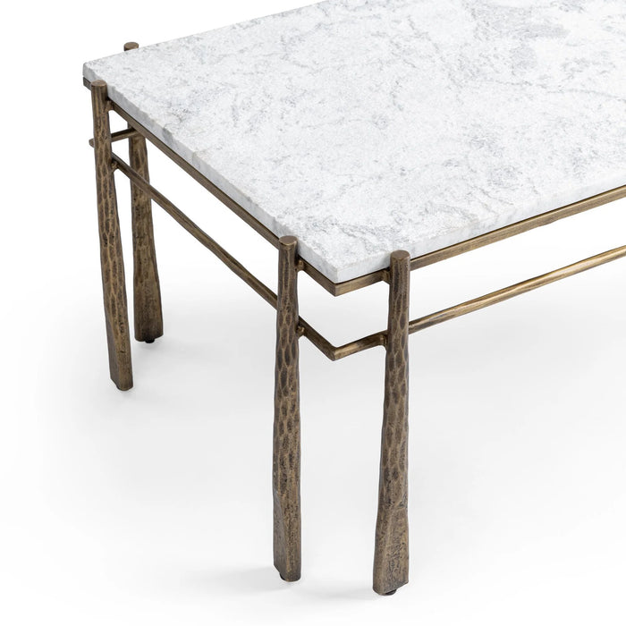 Classic Home - Jasmine Coffee Table in Moonstone White - 51012192 - GreatFurnitureDeal