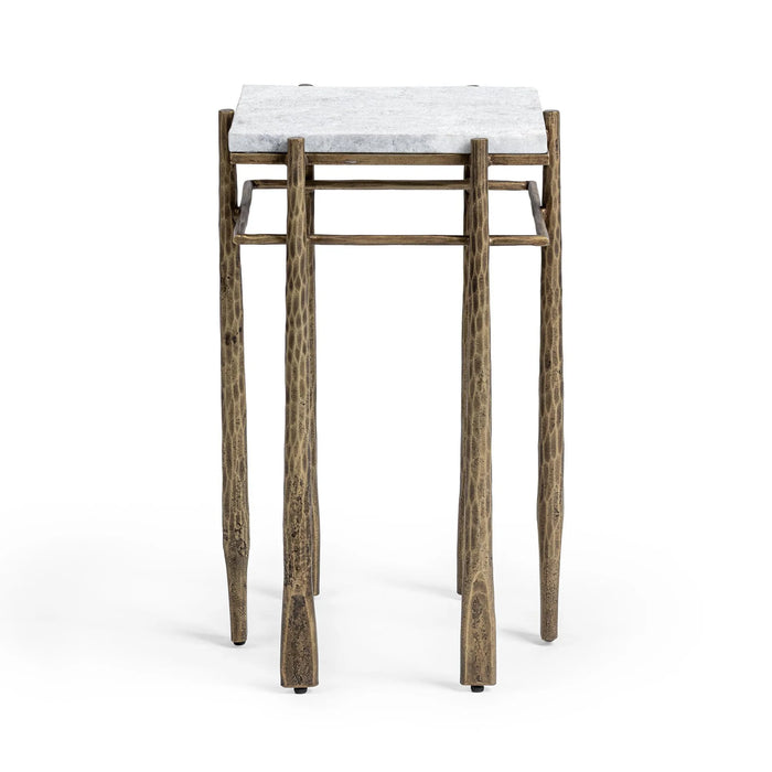 Classic Home - Jasmine End Table in Moonstone White - 51012194 - GreatFurnitureDeal