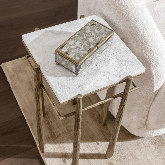 Classic Home - Jasmine End Table in Moonstone White - 51012194 - GreatFurnitureDeal