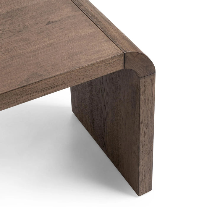 Classic Home - Levine End Table in Walnut Ridge - 51012199 - GreatFurnitureDeal
