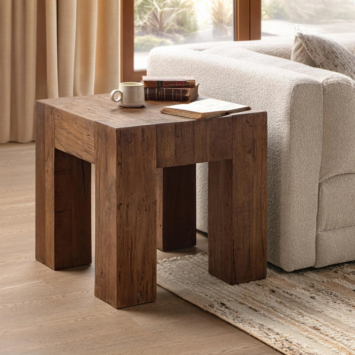 Classic Home - Montera End Table in Harvest Mill - 51012226 - GreatFurnitureDeal