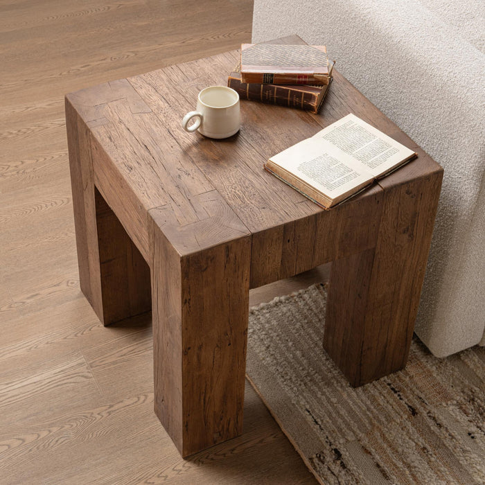 Classic Home - Montera End Table in Harvest Mill - 51012226 - GreatFurnitureDeal