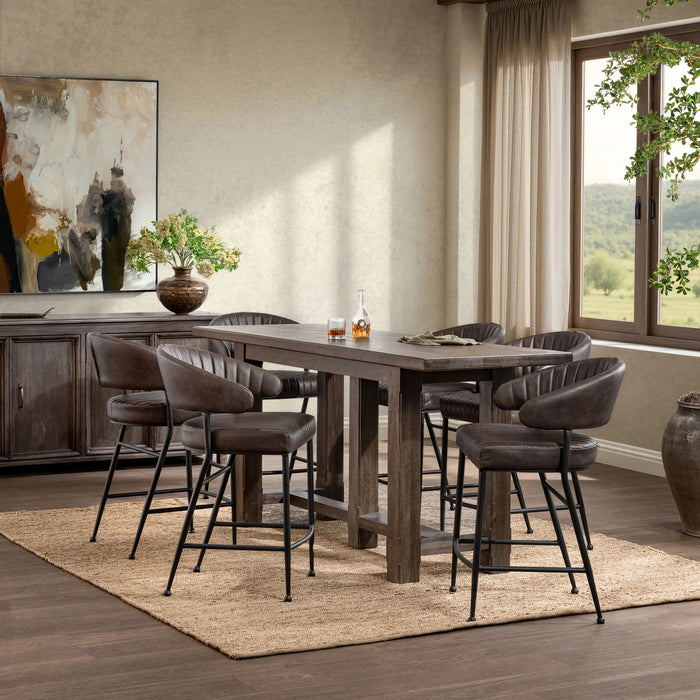 Classic Home - Provence Counter Table in Cocoa Brown - 51012247