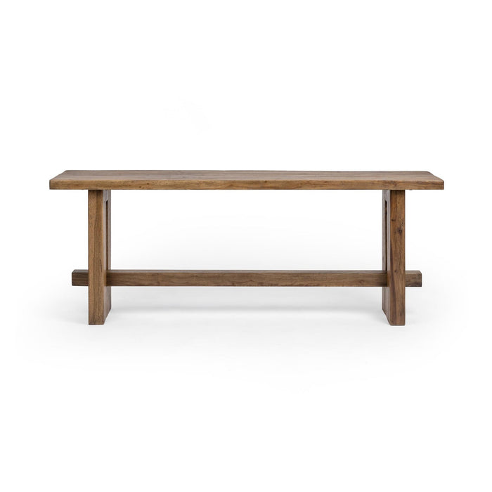 Classic Home - Mantova Console Table in Reclaimed Barnwood - 51012263