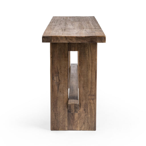 Classic Home - Mantova Console Table in Reclaimed Barnwood - 51012263 - GreatFurnitureDeal