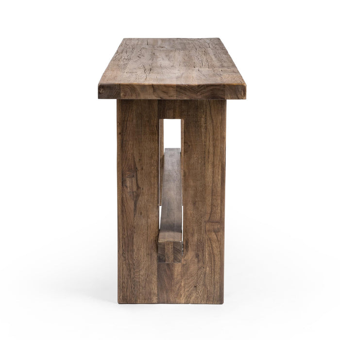 Classic Home - Mantova Console Table in Reclaimed Barnwood - 51012263