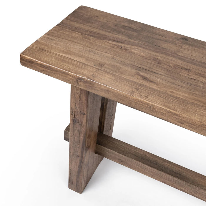 Classic Home - Mantova Console Table in Reclaimed Barnwood - 51012263