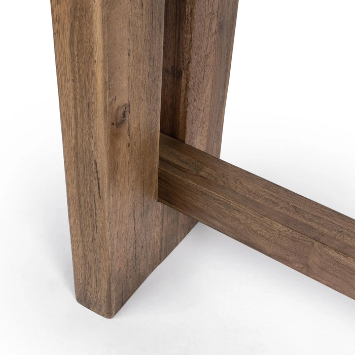 Classic Home - Mantova Console Table in Reclaimed Barnwood - 51012263