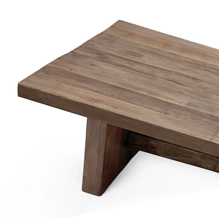 Classic Home - Mantova Coffee Table in Reclaimed Barnwood - 51012268 - GreatFurnitureDeal