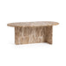Classic Home - Jaylani Oval Coffee Table in Desert Drift - 51012269 - GreatFurnitureDeal