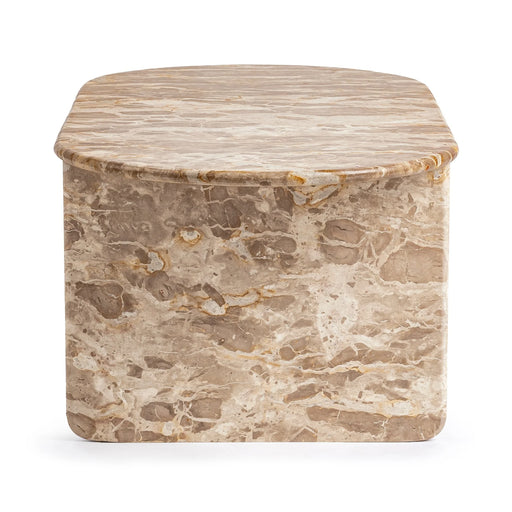 Classic Home - Jaylani Oval Coffee Table in Desert Drift - 51012269 - GreatFurnitureDeal