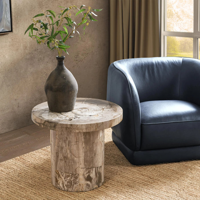 Classic Home - Janelle Accent Table in Sepia Vein - 51020029 - GreatFurnitureDeal