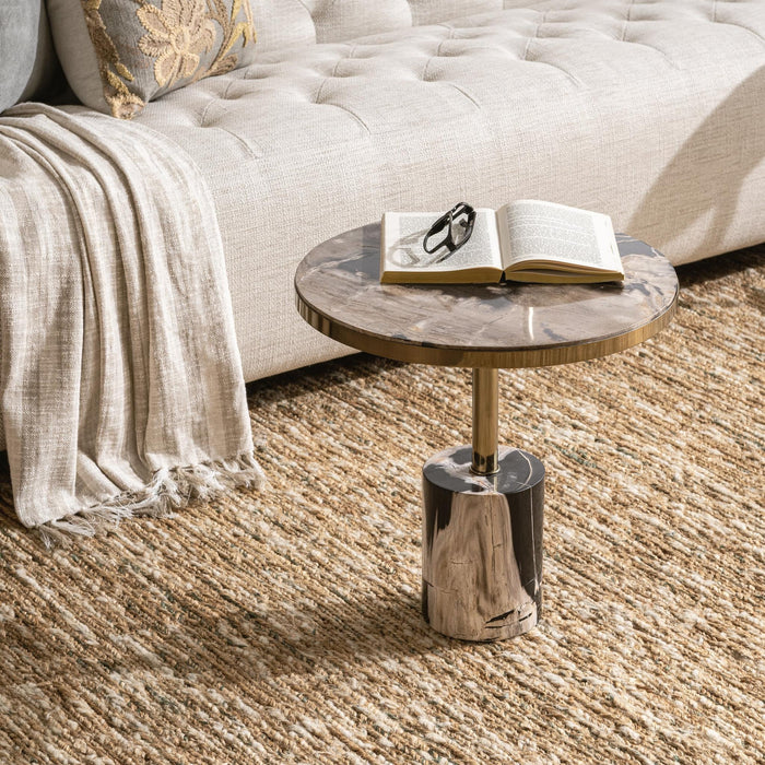 Classic Home - Jordyn Large Accent Table in Molten Husk - 51020031 - GreatFurnitureDeal